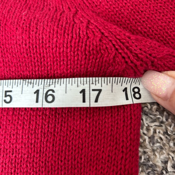 TimberLea Cat Lover Novelty Cardigan Sweater w/detachable faux fur collar size S - Picture 9 of 11